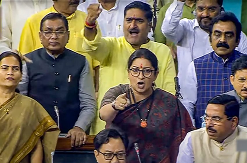 Rajya Sabha adjourned till 2 pm amid protests over ‘Rashtrapatni’ remark for President Murmu￼