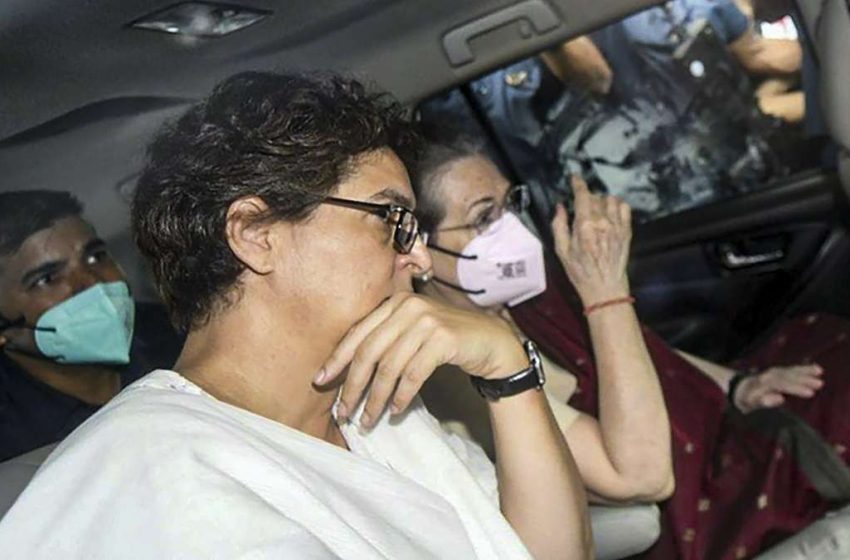 Congress workers detained amid protest as ED quizzes Sonia Gandhi again