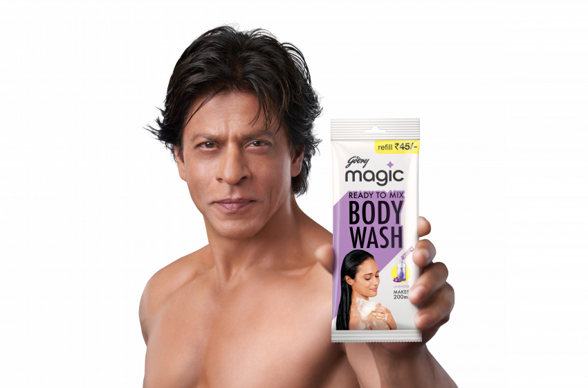 SHAH RUKH KHAN BECOMES THE FACE OF INDIA’S FIRST READY-TO-MIXBODYWASH, THAT USES LESS PLASTIC AND ENERGY