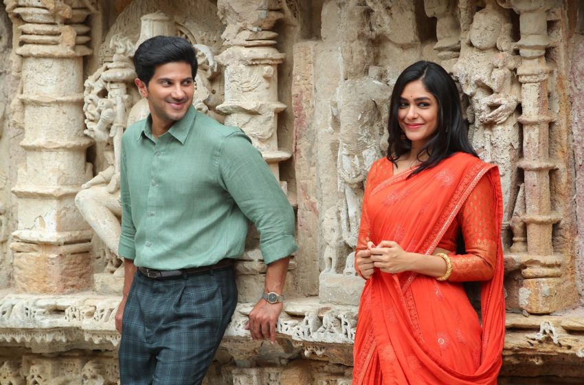 Mrunal Thakur looks stunning with Dulquer Salmaan in her South debut
