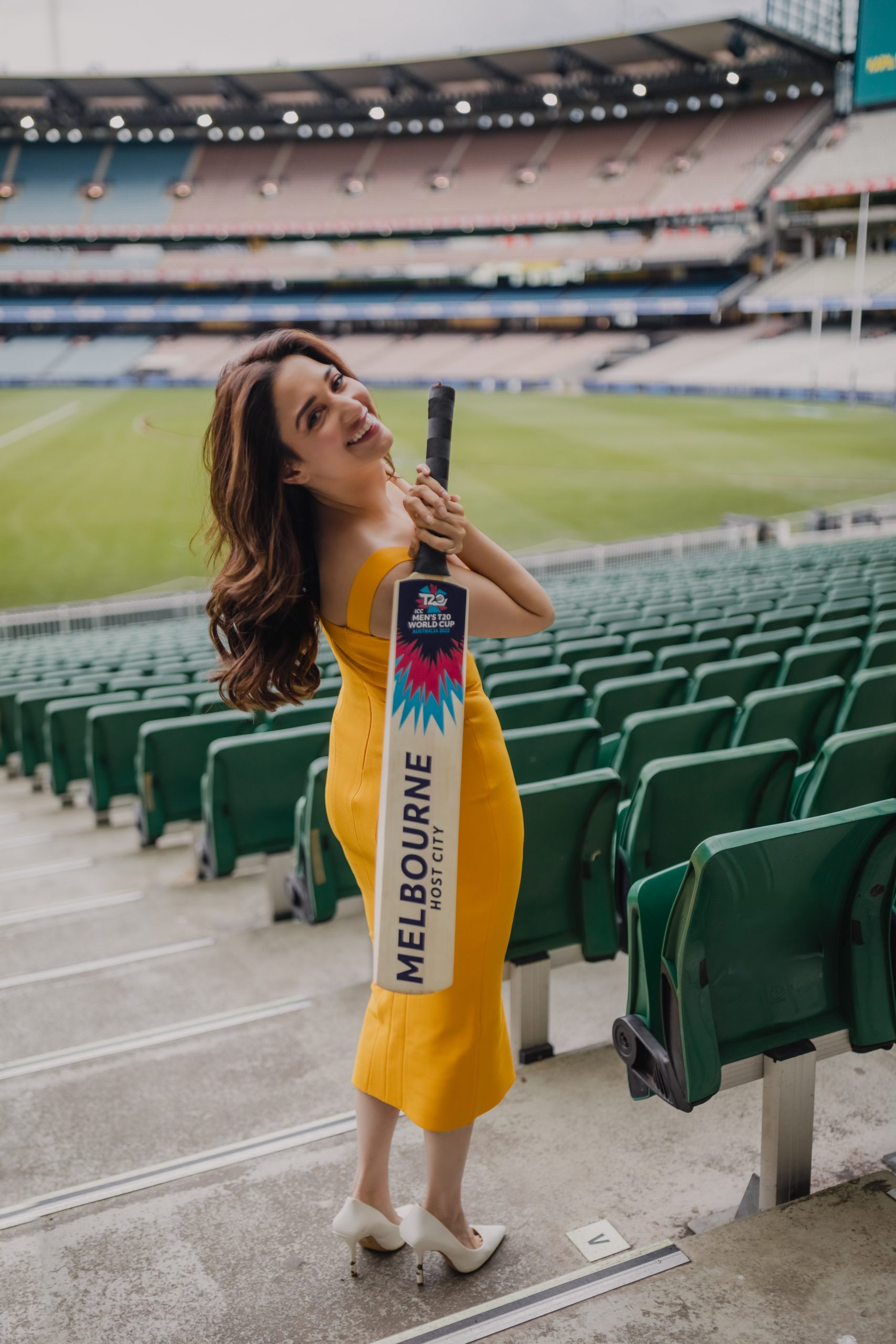Tamannaah Bhatia’s Quote | Visit Victoria – Melbourne Cricket Ground Photoshoot￼