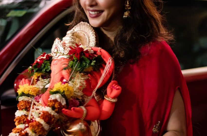 Here’s How Isha Koppikar Spent This Ganesh Chaturthi as an Eco-friendly One