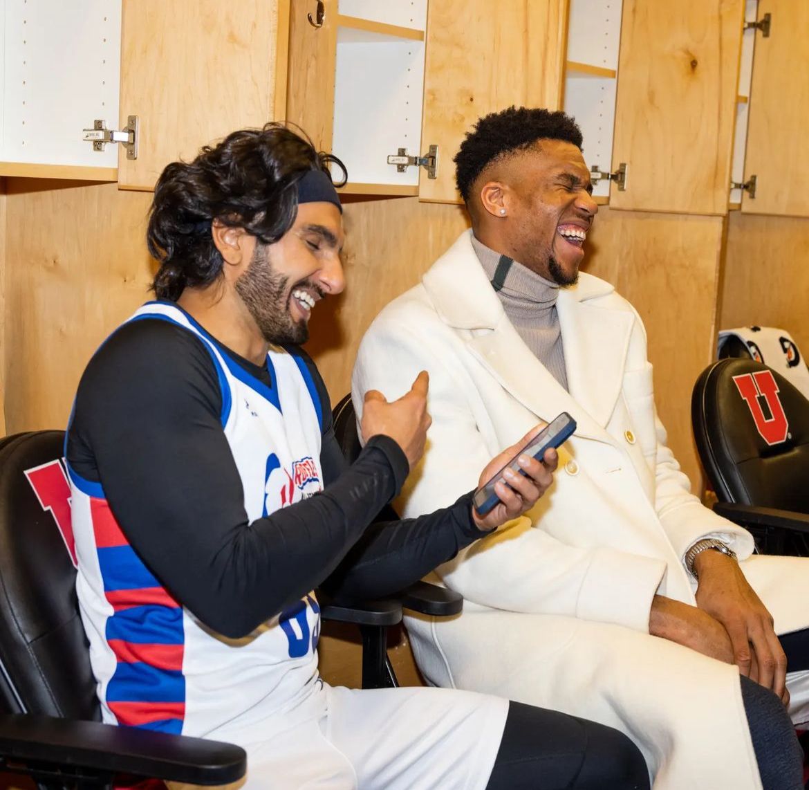 “Ranveer got the energy to our team, he was the fire,” says NBA player Giannis Ugo Antetokounmpo