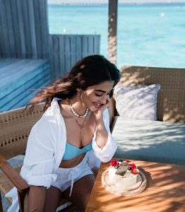 Pooja Hegde Celebrates Her Birthday in the Maldives