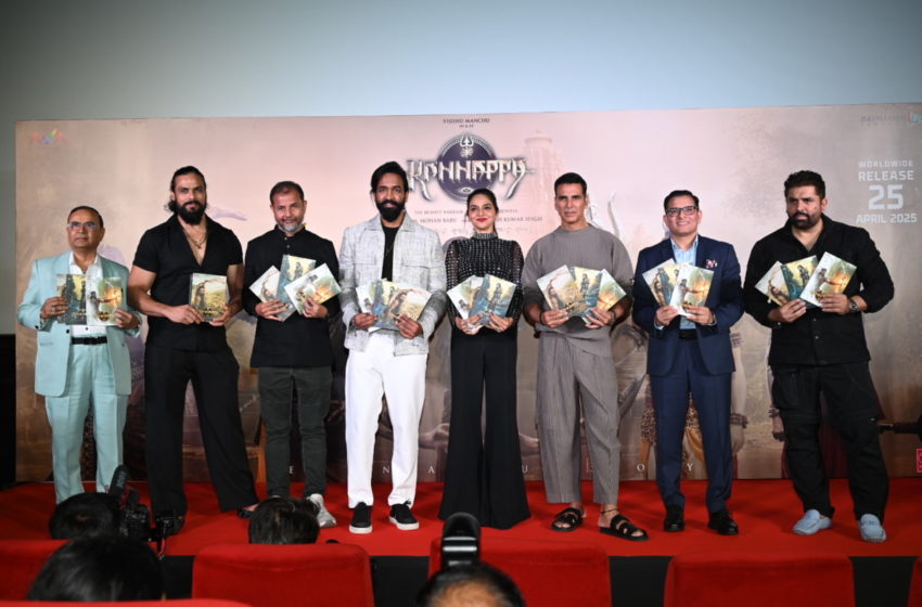 Akshay Kumar, Vishnu Manchu Unveil Teaser for the much-awaited Pan-India epic ‘Kannappa