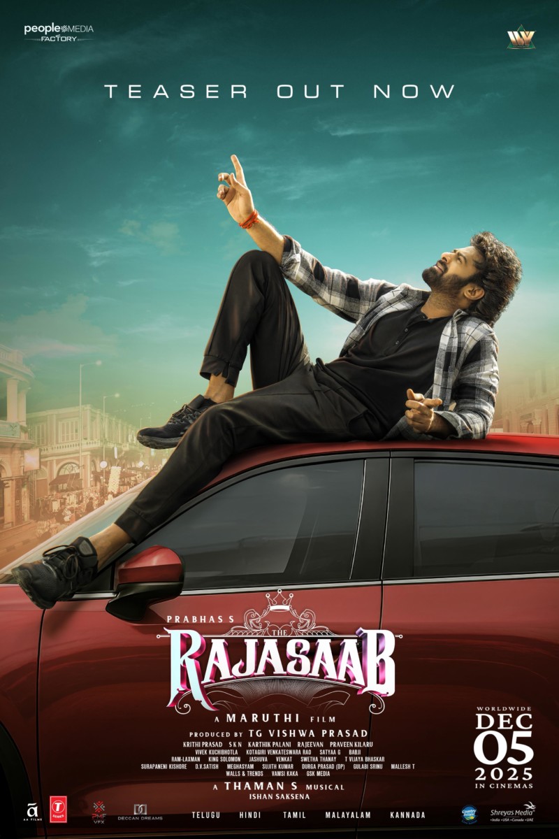 The Grand Teaser Launch of Rebel Star Prabhas’ The RajaSaab Raises Spirits Across the Nation; Teaser Out Now