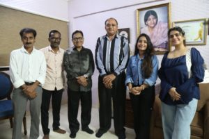 Recording of producer Dr. Mukesh Kumbhani's music album "Yaadon Ki Kasak" in the voice of Agam Kumar Nigam