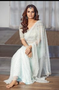 Kajal Vashisht Finds Spiritual Strength at Ambaji Temple After Gujarati Comeback