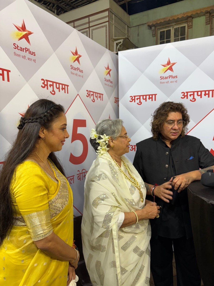 TV show Anupamaa Completes 5 years: Rajan Shahi thanks Star Plus for continuous support