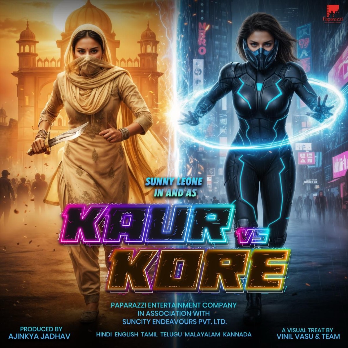 Redefining Storytelling: Sunny Leone in Dual Role for India’s First AI Feature Film Kaur vs Kore