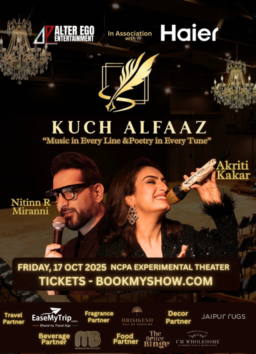 Alfaaz by Nitinn R Miranni, to be Performed by Akriti Kakar — Promises to Create Magic Where Words Meet Melody