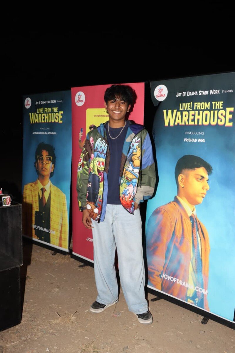 “Live! From The Warehouse”, a dark, pulse-racing comic thriller led by the electric Aryaman Krishna Aggarwal