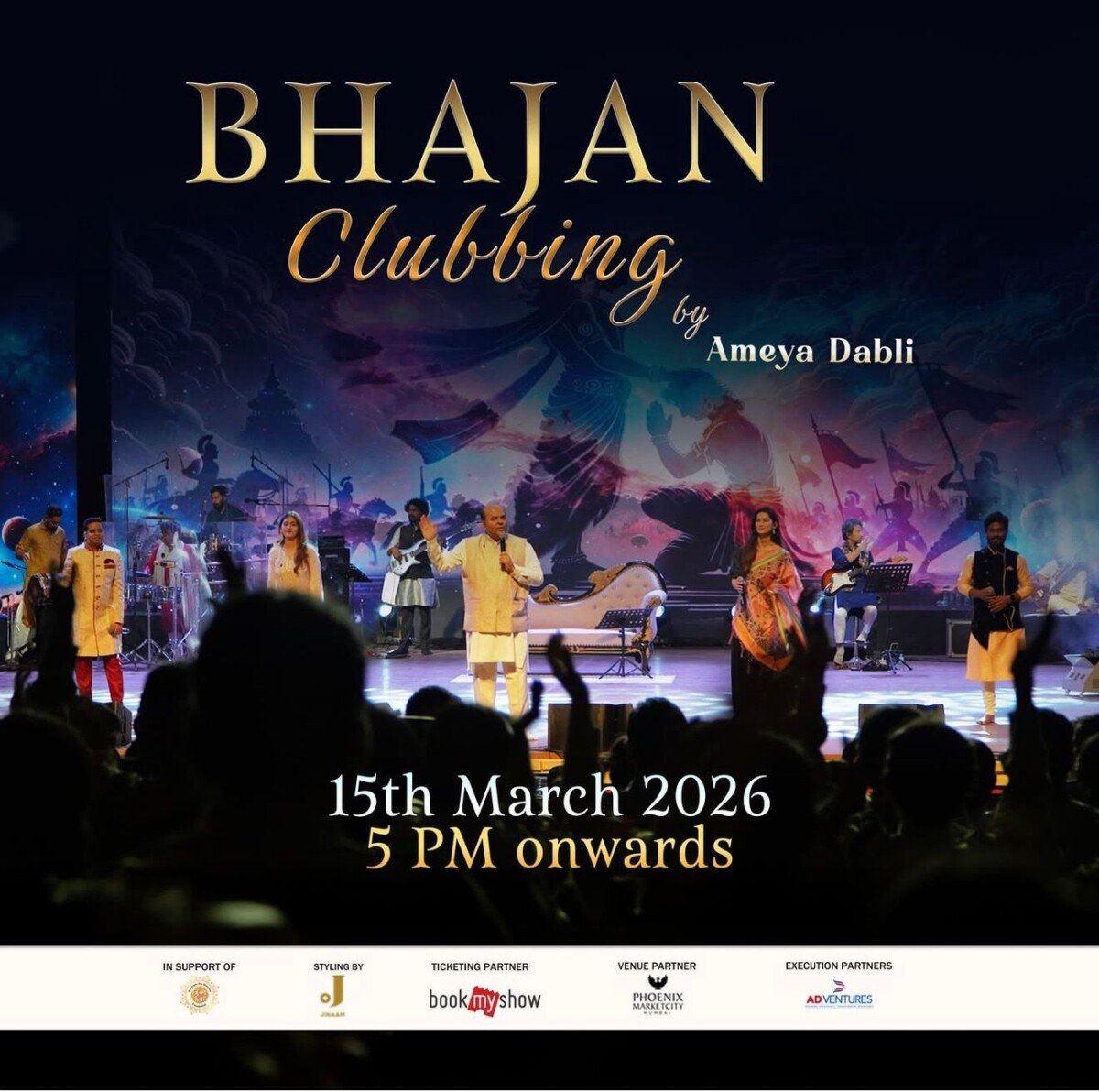 Celebrated Performer of President Droupadi Murmu & PM Narendra Modi, Ameya Dabli to Headline “Bhajan Clubbing” on 15th March, 2026 in Mumbai