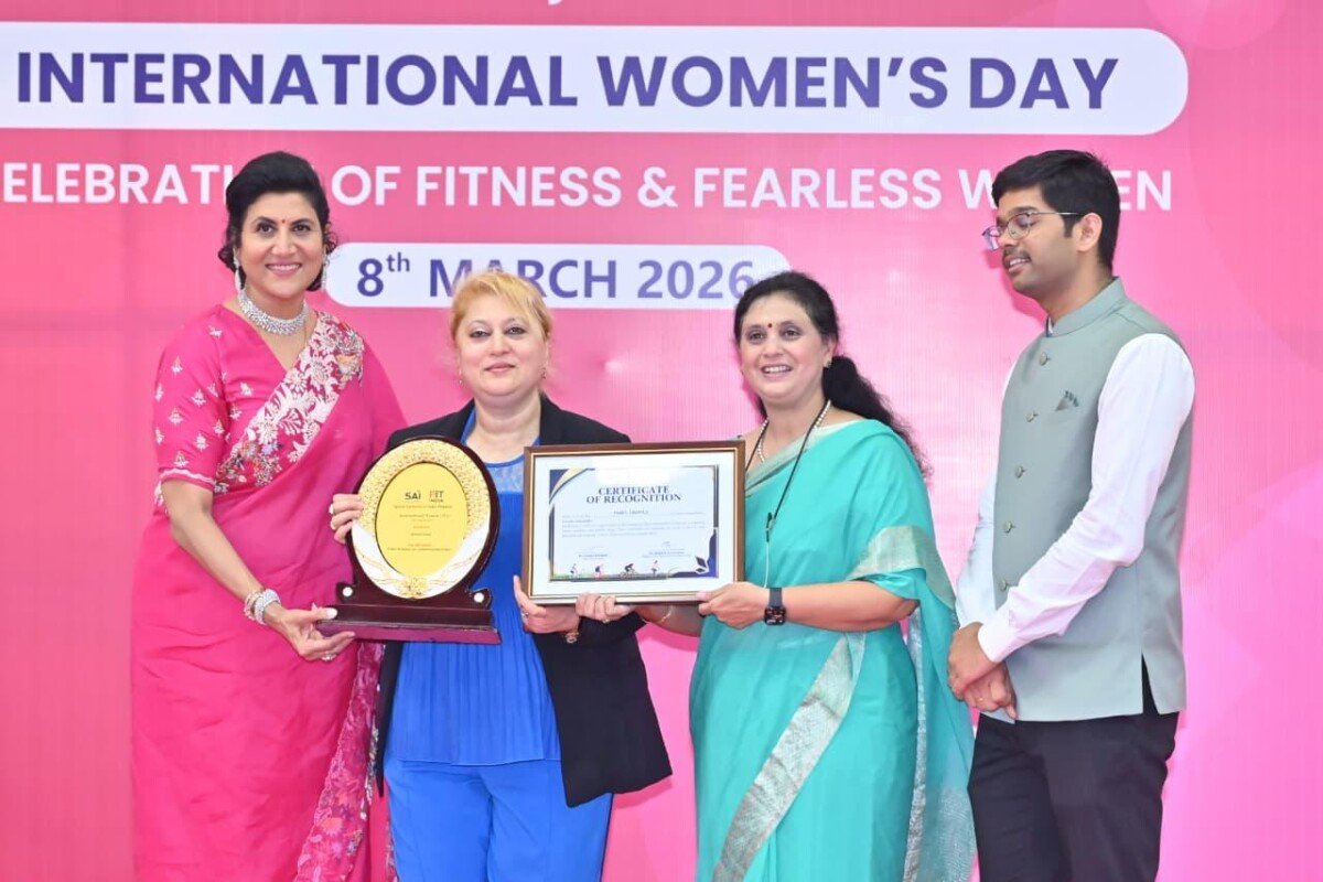 International Women’s Day Celebrated at SAI Regional Centre Mumbai with Focus on Fitness, Wellness, and Women’s Empowerment ,Soearheaded by Dr.Nivedita Shreyans and organised by Ministry of sports and youth affairs