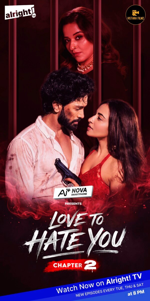 Vistara Filmz Celebrates the Grand Launch of Love To Hate You: Chapter 2 with Harsh Rajput, Niyati Fatnani and Monalisa in a Star-Studded Evening in Mumbai