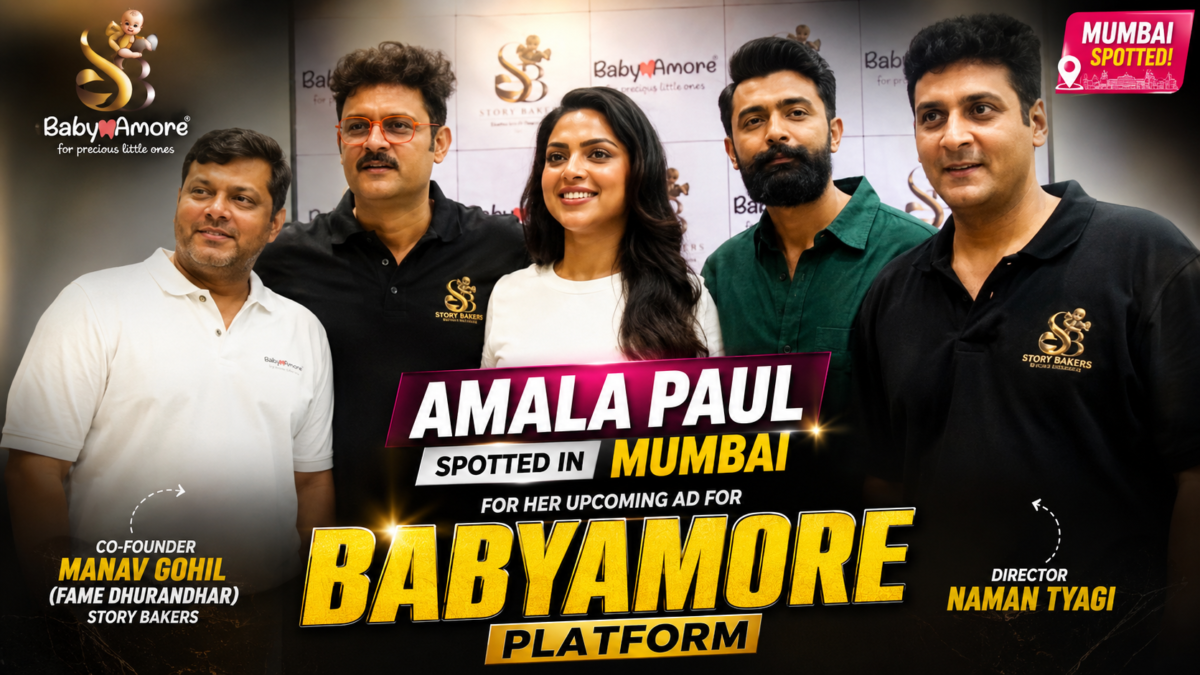Amala Paul Spotted Shooting for BabyAmore Alongside Directors Manav Gohil and Naman Tyagi